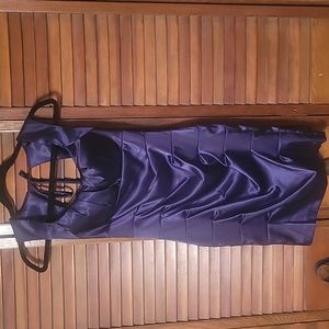B Darlin Dress Dark Blue Size 1/2